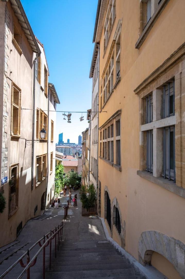La Suite Sepia - Superbe Appartement Vieux Lyon Luaran gambar